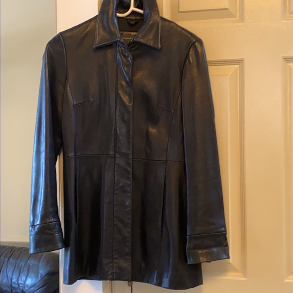 Leather jacket